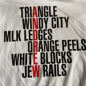 ANDREW skateboard brand tshirt / great condition